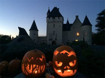 Halloween Visite costumée chateau de la Loire le RIVAU